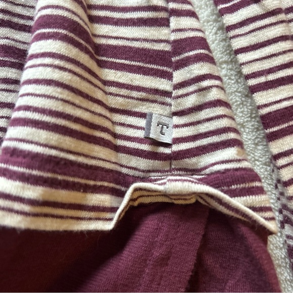 Purple Striped Toad and Co long sleeve shirt - Picture 3 of 6